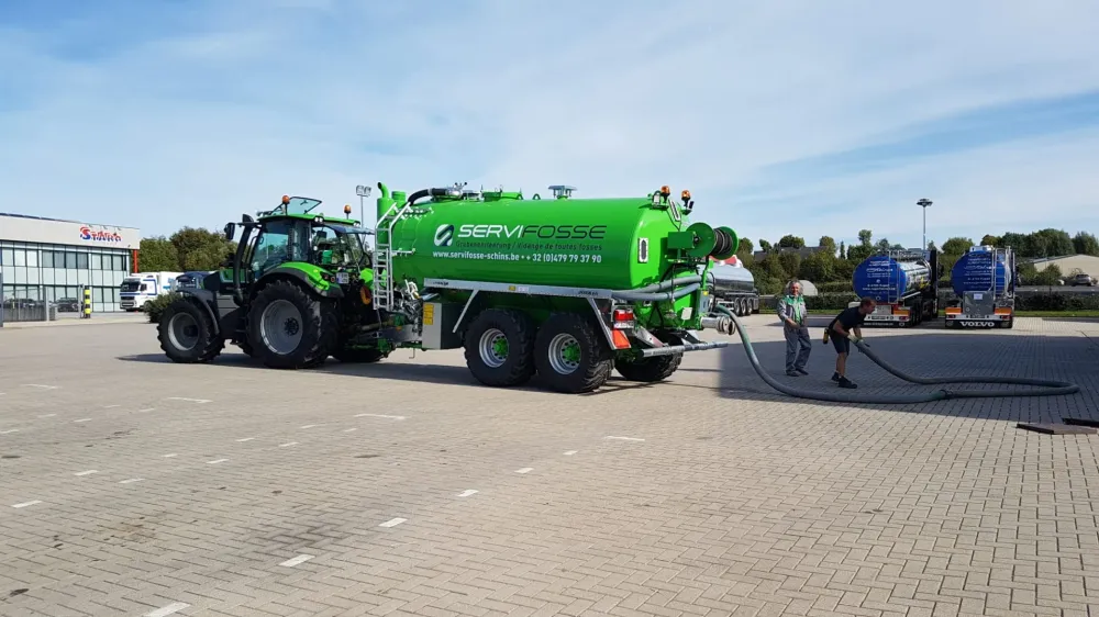 Détection de fuites par caméra à Eupen